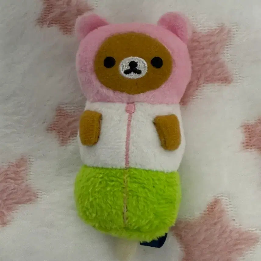 [BUNJANG] Authentic Sanse Rilakkuma Dango Doll Keychain / [정품]삼색 리락쿠마 당고 인형 키링