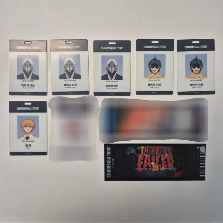 [BUNJANG] Chainsaw Man Popup Bundle Set / 체인소맨 팝업 일괄