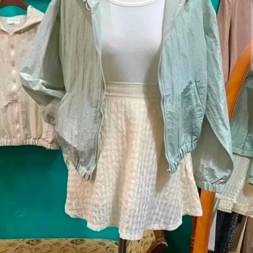[BUNJANG] Ivory Skirt / 새상품)아이보리 스커트