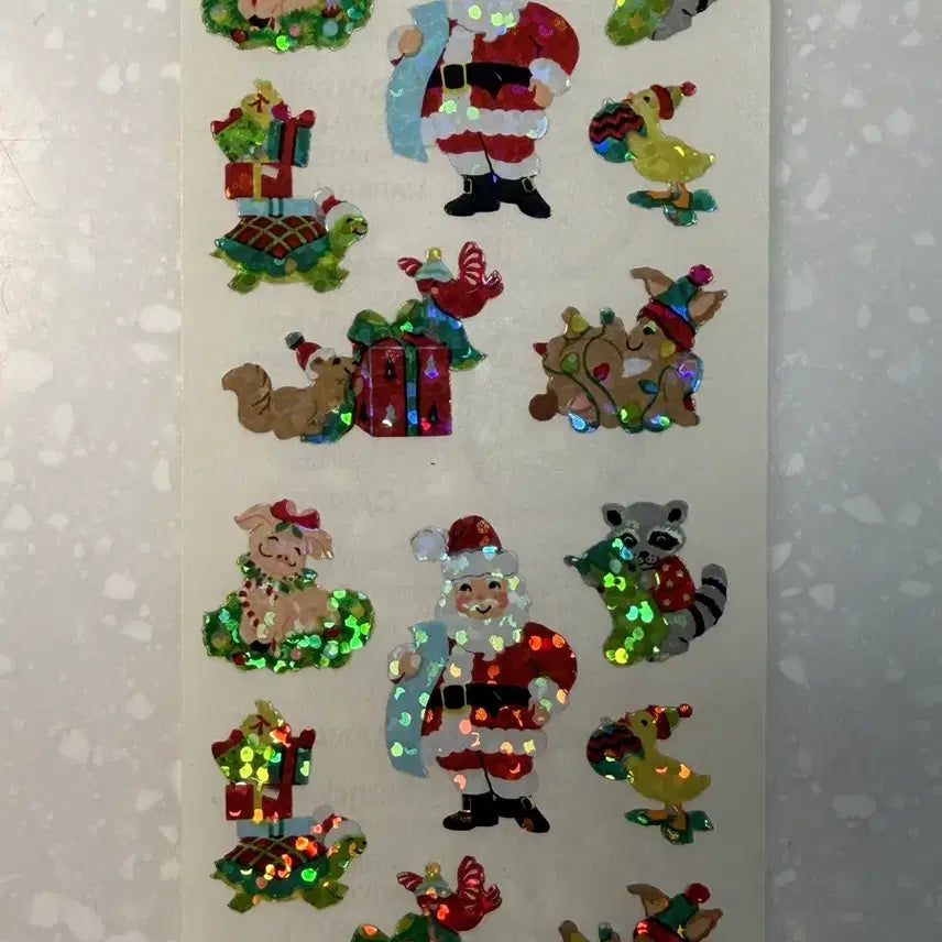 [BUNJANG] Sandy Lion Vintage Classic Sticker 2-Cut Set / 샌디라이온 빈티지 고전스티커 희귀제품 2컷