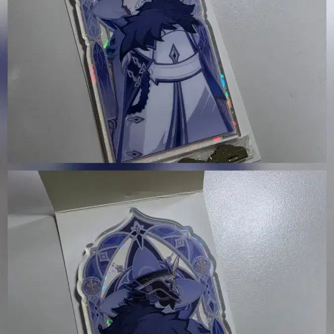 [BUNJANG] Genshin Impact Fatui Capitano &amp; Pierro Acrylic Stand / 원신 우인단 카피타노 피에로 아크릴스탠드