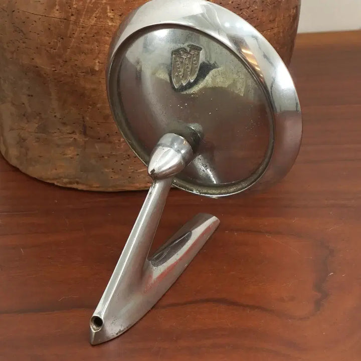 [BUNJANG] 1960s Buick Tri-Shield Logo Chrome Side Mirror / 1960s 올드카 트리플 방패 로고 사이드 미러
