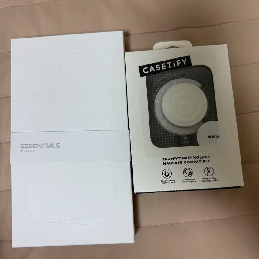 [BUNJANG] Casetify Ripple Case White + Grip Tok Set / 케이스티파이 리플케이스 화이트 + 그립톡 시트