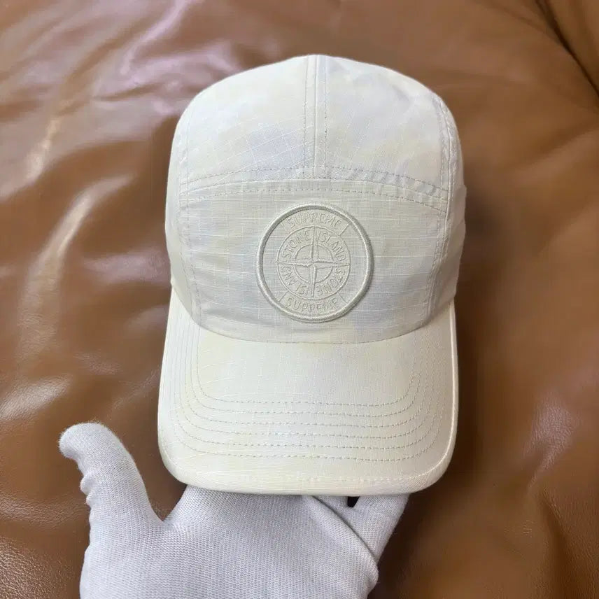 [BUNJANG] Supreme Stone Island Collaboration Ice Camo Camp Cap / 슈프림 스톤 아일랜드 콜라보 캠프캡 모자 아이스 카모