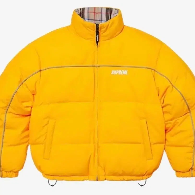 [SOLD OUT] 슈프림 리버시블 푸퍼 자켓 옐로우L