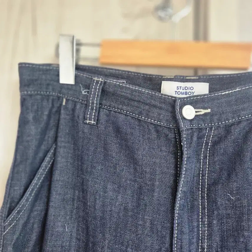 [BUNJANG] Studio TomboiD Denim Wide Pants / 스튜디오톰보이 데님 와이드 팬츠 32-33