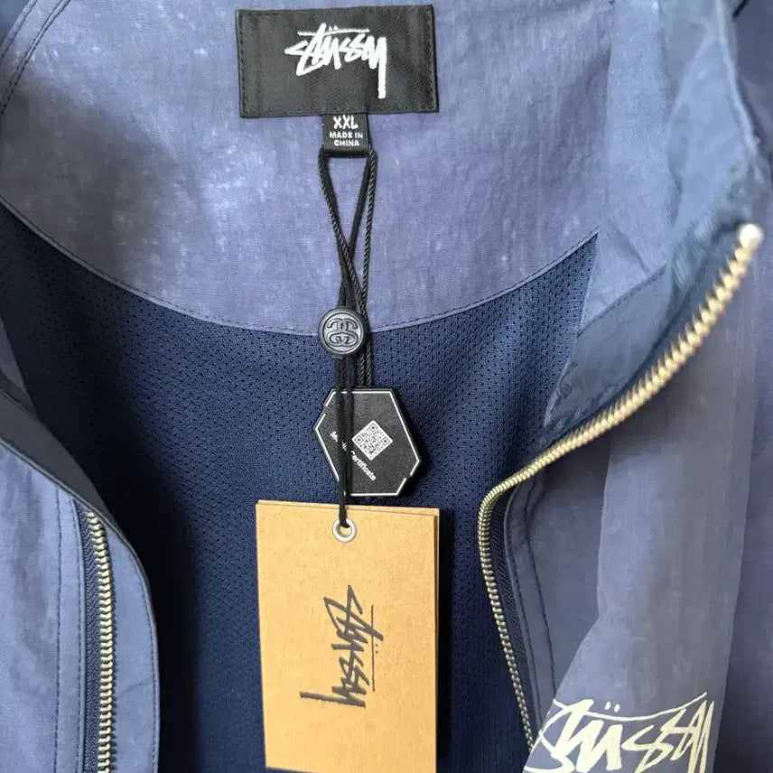 [BUNJANG] Stussy Wave Dye Beach Shell Jacket XXL / 스투시 웨이브다이 비치쉘 xxl