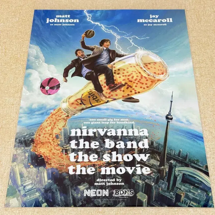 [BUNJANG] Nirvana The Band Original Illustration Poster / 너바나 더 밴드 오리지널 일러스트 포스터
