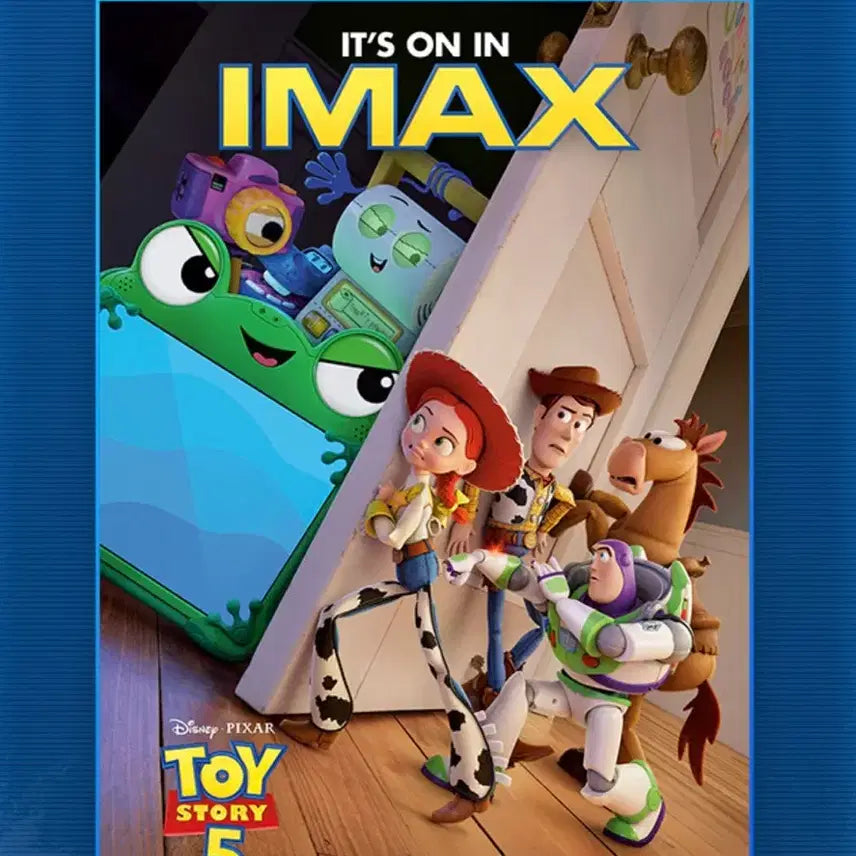 [BUNJANG] Toy Story 5 IMAX Poster (Sealed) / 토이 스토리 5 IMAX 포스터 미개봉