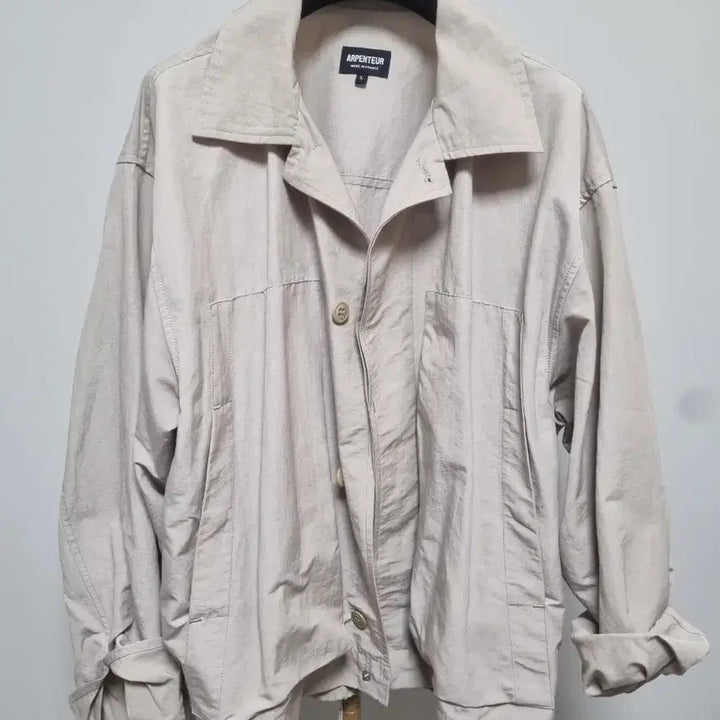 [BUNJANG] Arpenteur Unlined Jacket Beige Cotton Blend / 아펜처 아우터 자켓 (정가96만원짜리 20만원에 판매)