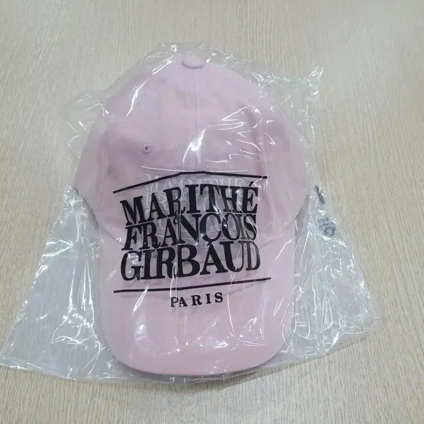 [BUNJANG] Marithe Francois Girbaud Cotton Ball Cap Pink / 마리떼 볼캡 모자 핑크