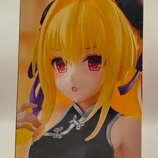 [BUNJANG] Taito To LOVE-Ru Darkness Momo Velia Devilish China Dress Ver. Figure / [미개봉]금빛 어둠 차이나 드레스ver. 피규어