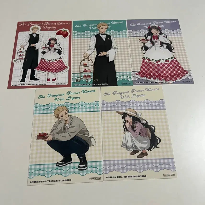 [BUNJANG] Flowering Blossom Anime Goods (Animate Exclusive) / 미개봉,특전포함) 향기로운 꽃은 늠름하게 핀다 애니메이트 굿즈