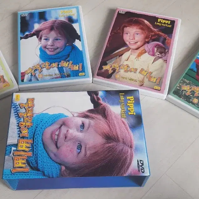 [BUNJANG] Pippi Longstocking Complete DVD Box Set / [DVD] 말괄량이삐삐 박스세트 (4Disc. Pippi Longstoc