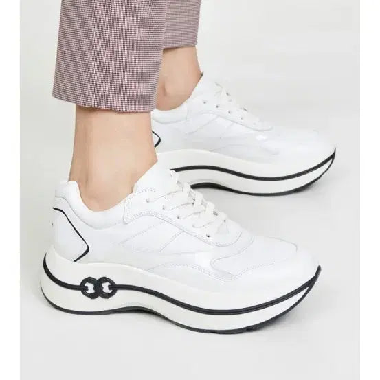 [BUNJANG] Tory Burch Gemini Leather Sneakers Size 7.5 (245) / 토리버치 (정품) 천연가죽 제미나이 스니커즈 7.5 (245)상태A+++