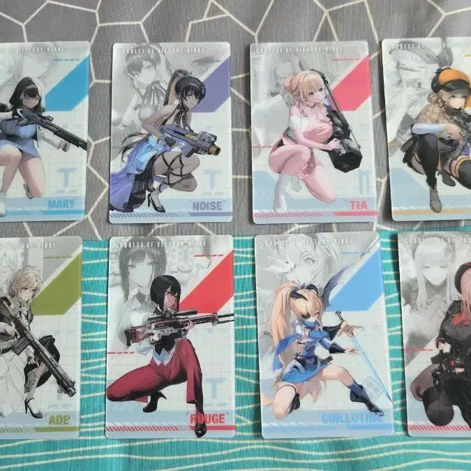 [BUNJANG] NİKE Goddess Metal Card Set 3 / 니케 메탈카드 3탄