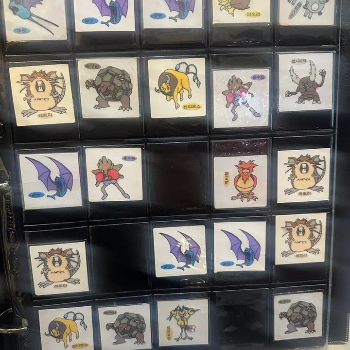 [BUNJANG] 1999 Pokemon Stickers Bundle Set / 99년 구버전 포켓몬 띠부씰 일괄