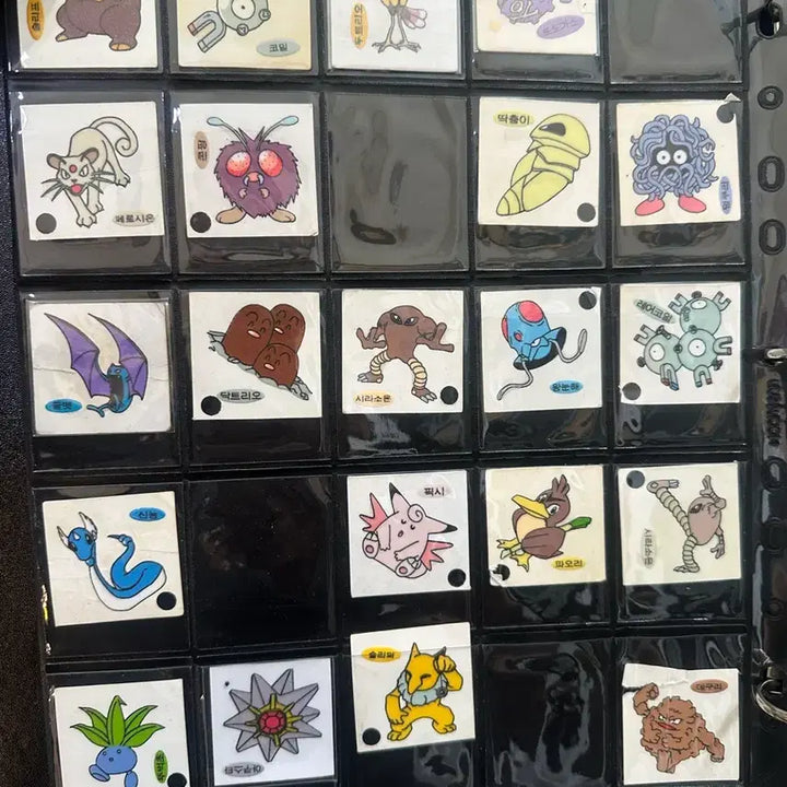 [BUNJANG] 1999 Pokemon Stickers Bundle Set / 99년 구버전 포켓몬 띠부씰 일괄