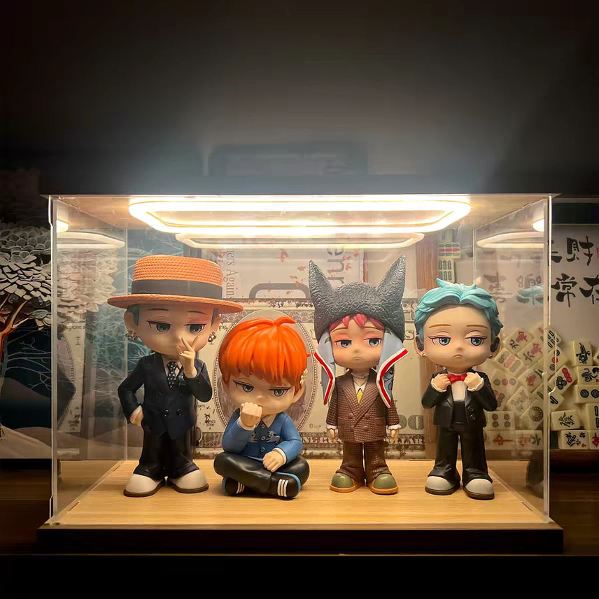 [BUNJANG] G-Dragon GD Kown Ji-yong Desktop Figure Model LED Set / 지드래곤 GD 지디 권지용 데스크탑 피규어 모델 LED 세트