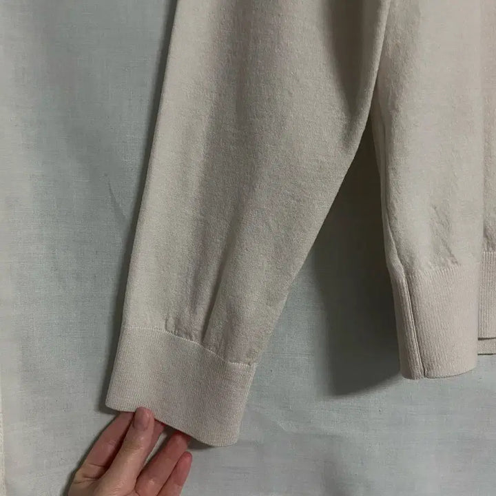 [BUNJANG] Time Homme Wool Round Knit - Beige / Time 타임 옴므 라운드 울 니트 95