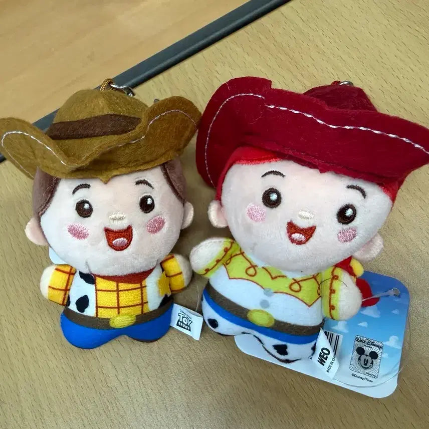 [SOLD OUT] 토이 스토리 우디 제시 인형 키링 세트