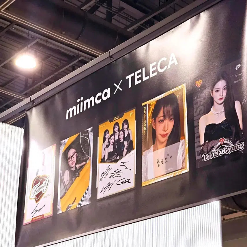 [BUNJANG] fromis_9 MICA Relic Signed Photocard KCCF Teleca Bundle Set / 프로미스나인 밈카 렐릭 친필 사인 포카 KCCF 테레카 /fromis_9