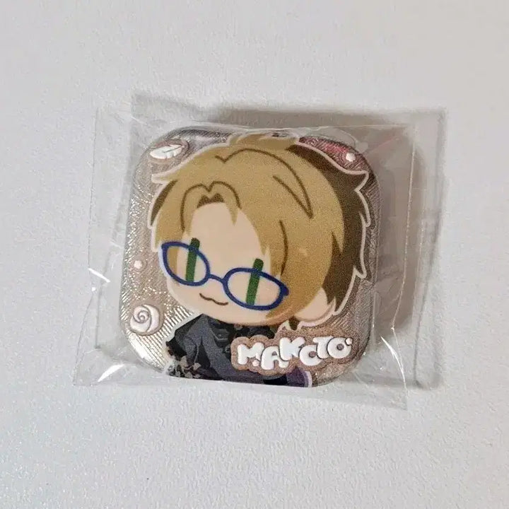 [BUNJANG] Ensemble Stars Makoto Shinkai Chinese Limited Mini Scout Button Badge / 앙스타 마코토 중스타 중국 한정 단추 버튼 미니 스카우트 캔뱃지 뱃지
