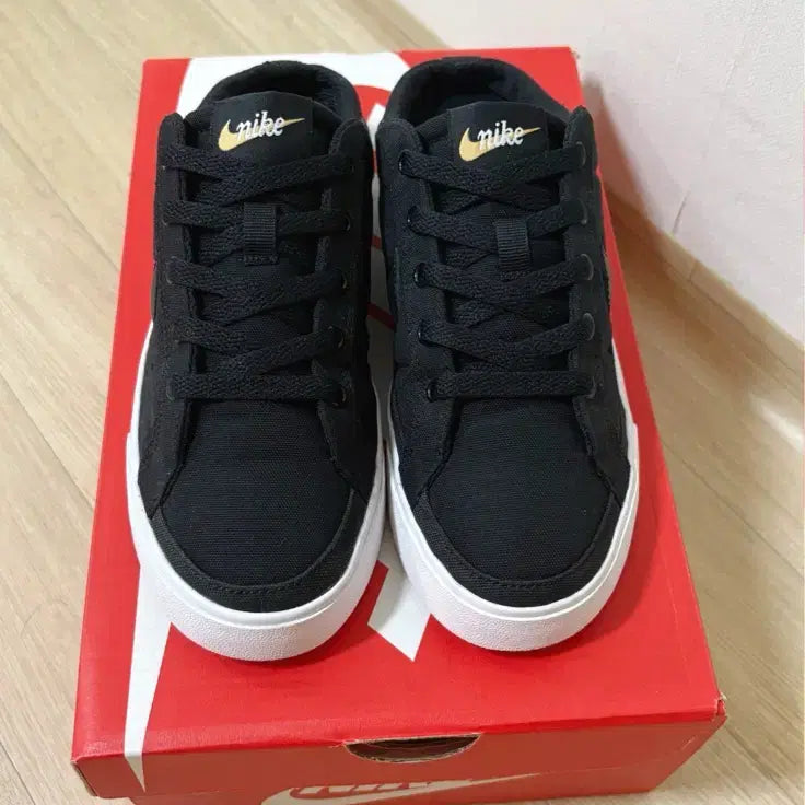 [BUNJANG] Nike Court Legacy Mule Black Sneakers / [245] W나이키 코트 레거시 뮬 블랙 스니커즈