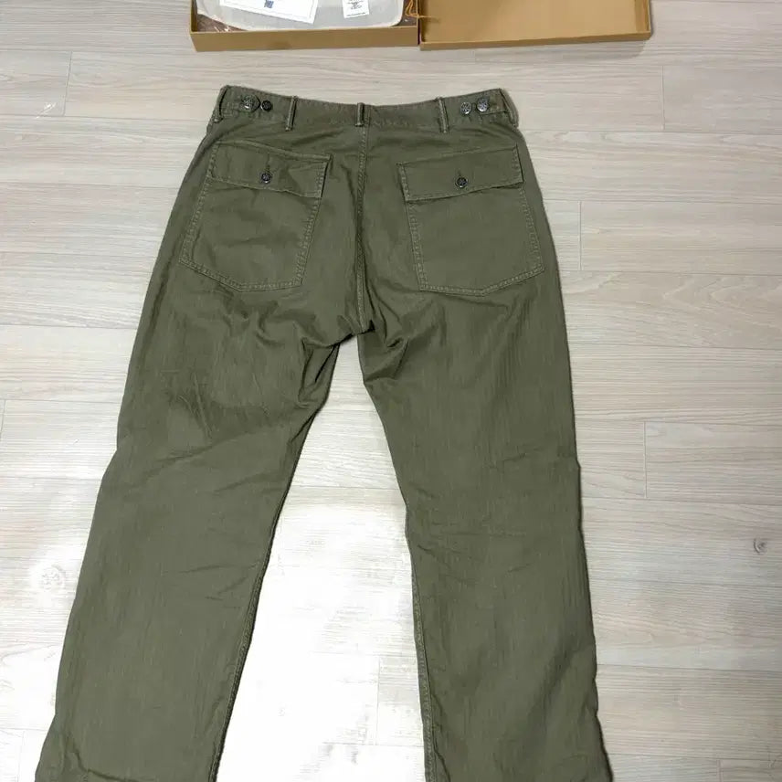 [BUNJANG] RRL Herringbone Fatigue Pants (W34*L32) / rrl 더블알엘 헤링본 퍼티그 W34*L32
