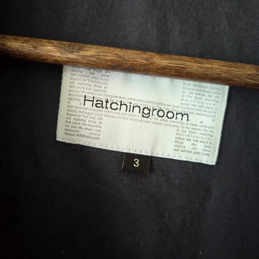 [BUNJANG] HAECHINGROOM Silent Harrington Jacket Dark Navy / 해칭룸 사일런트 해링턴 자켓 다크네이비 3 M