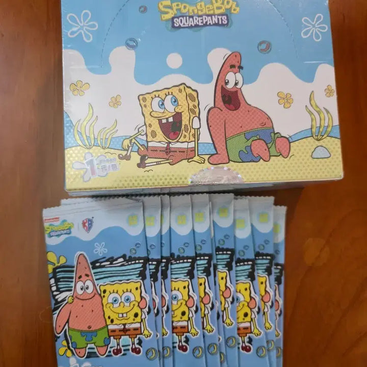 [BUNJANG] SpongeBob SquarePants Goods Card Box &amp; Card Packs / 스펀지밥카드 스퀘어팬츠 굿즈 카드박스 카드팩판매