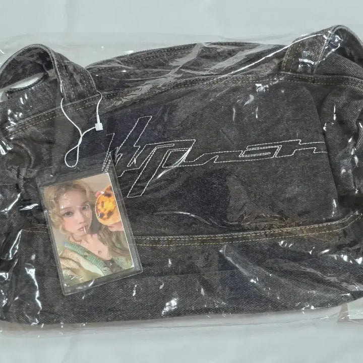 [BUNJANG] Aespa Wishplus Denim Bag Winter Sealed / 에스파 위플래쉬 데님 가방 윈터 미개봉