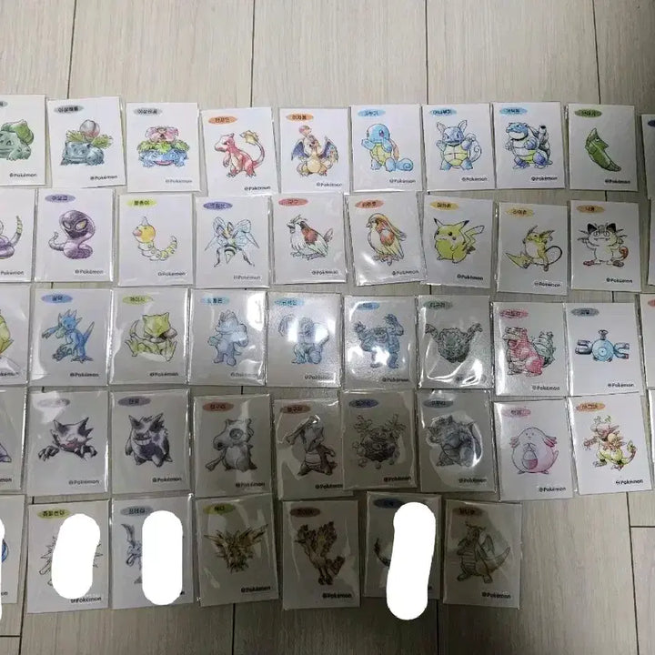 [BUNJANG] Pokemon Artwork Tteobuseal Sticker Set / 포켓몬 아트워크 띠부씰 판매 및 교환