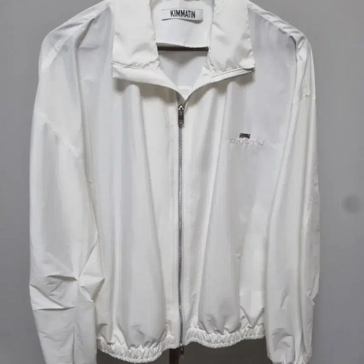 [BUNJANG] Matinkim White Zip-Up Windbreaker / 킴마틴 화이트 집업 바람막이 (31만원-15만원 반값할인)