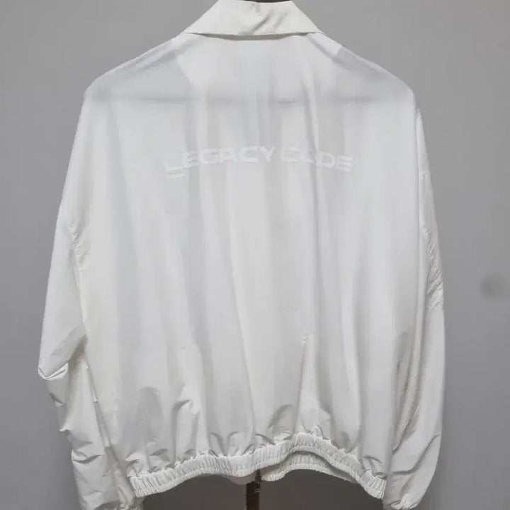 [BUNJANG] Matinkim White Zip-Up Windbreaker / 킴마틴 화이트 집업 바람막이 (31만원-15만원 반값할인)