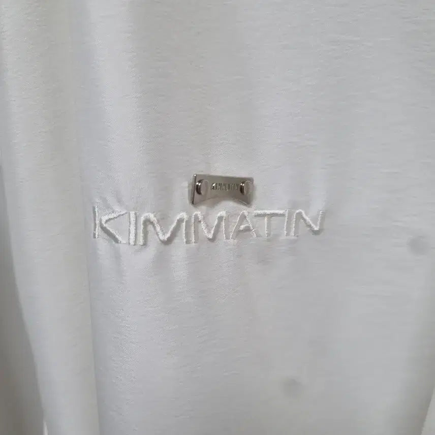 [BUNJANG] Matinkim White Zip-Up Windbreaker / 킴마틴 화이트 집업 바람막이 (31만원-15만원 반값할인)