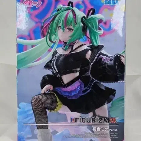 [BUNJANG] Sega Figure-ism Hatsune Miku Punk Ver. Figure / 세가 피규어리즘 하츠네 미쿠 펑크
