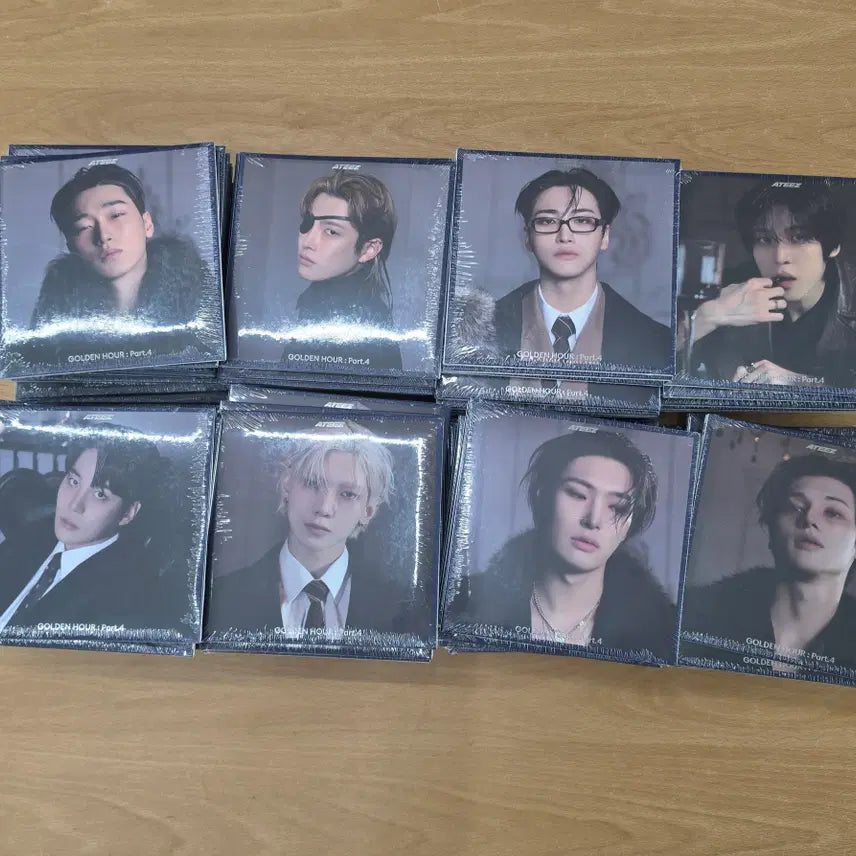 [BUNJANG] ATEEZ GOLDEN HOUR : Part.4 Digipack Ver. Set / 에이티즈 GOLDEN HOUR PART.4  Digipack ver 세트