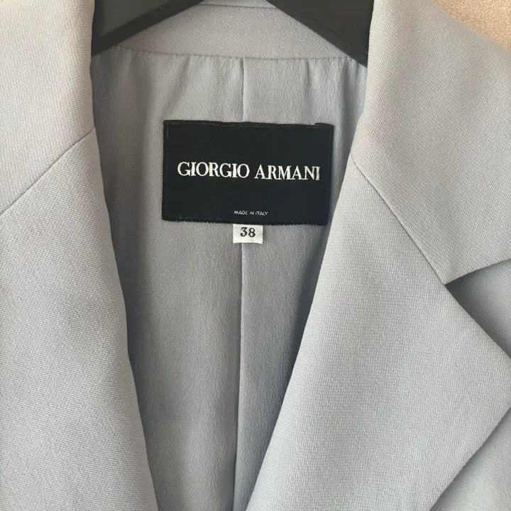 [BUNJANG] Giorgio Armani Light Blue Wool Blend Jacket Size 38 / [정품] Giorgeo Armani 조르지오 아르마니 하늘색 자켓 38