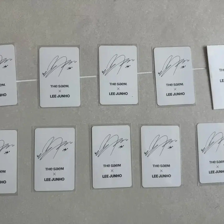 [BUNJANG] 2PM Junho The Saem Japan Photocard Bundle Set / 이준호 일본 더샘 포카 포토카드 판매