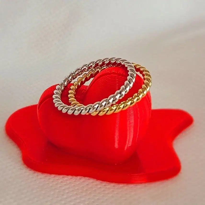 [BUNJANG] 14K Gold Rope Ring / 14k반지 로프반지