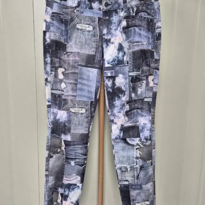 [BUNJANG] SIWY Patchwork Vintage Style Denim Jeans / SIWY 패치워크 빈티지 스타일 데님