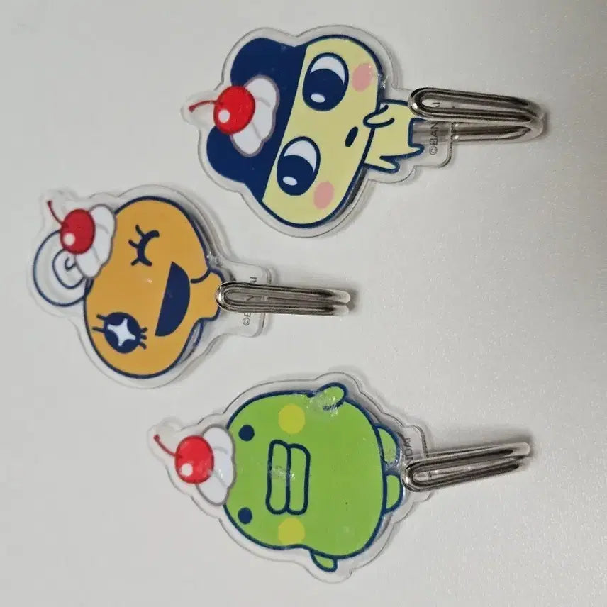 [BUNJANG] Tamagotchi Magnetic Hanger Set: Mametchi, Kuchipatchi, Memetchi, Suzunetchi / 다마고치 자석 걸이 마메치 구치파치 메메치 주댕치