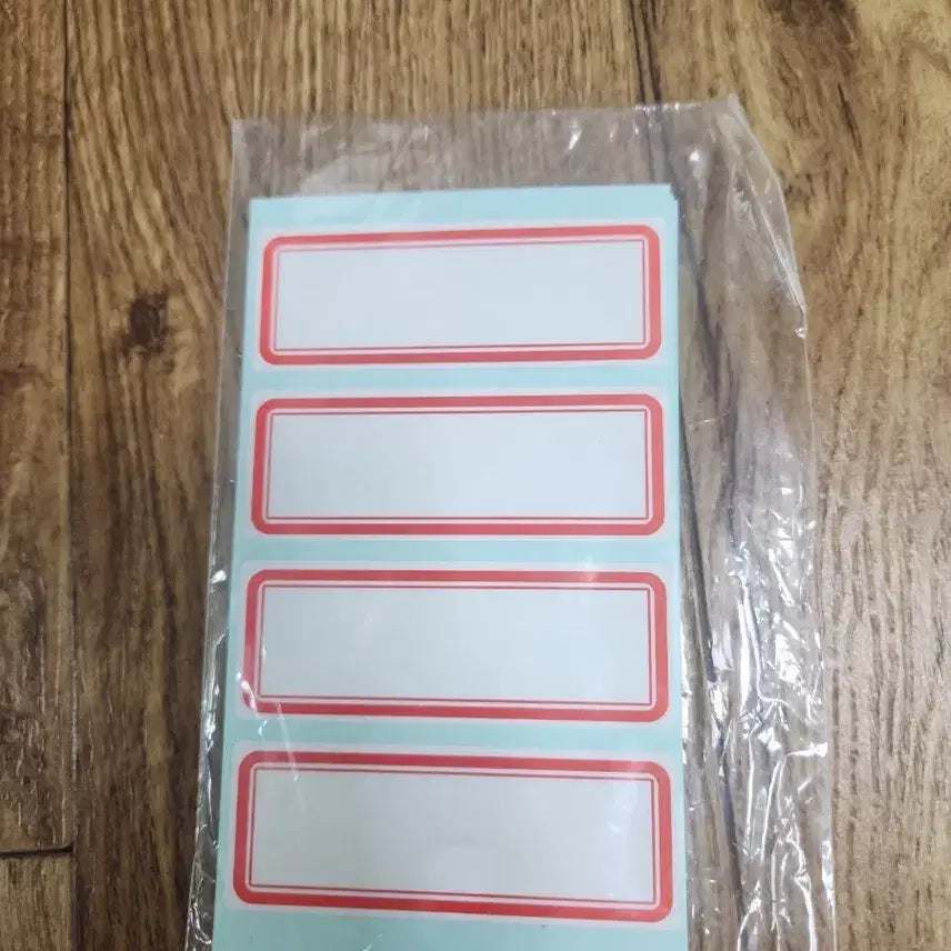 [BUNJANG] Name Tag Sticker Set / 이름표 스티커