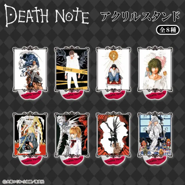 [BUNJANG] Death Note Light Yagami Apple Acrylic Stand (Sealed) / 데스노트 야가미 라이토 사과 아크릴 미개봉 원화