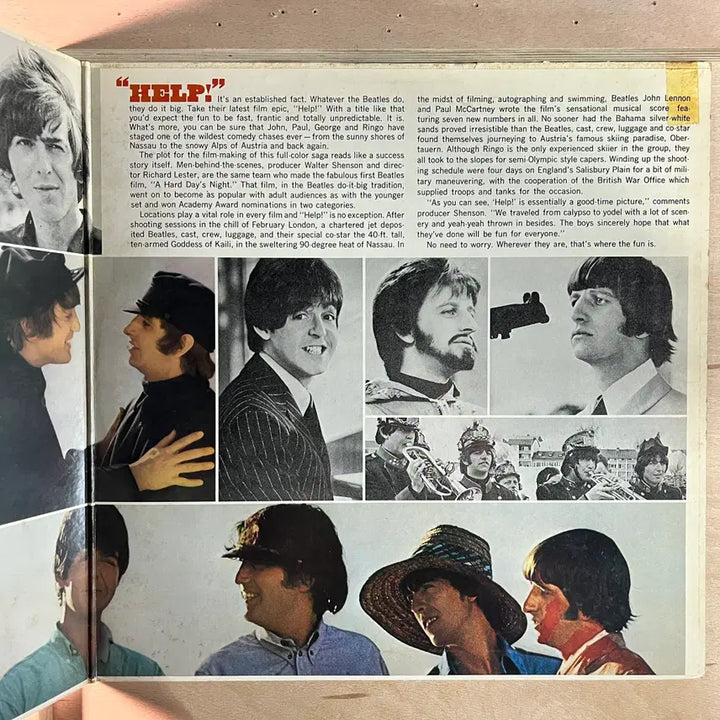 [SOLD OUT] The Beatles Help! 일본반 LP