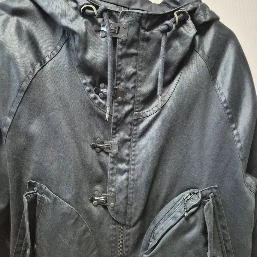 [BUNJANG] Eastlog Deck Hoodie Jacket Black L / 이스트로그 덱후디자켓 블랙 L