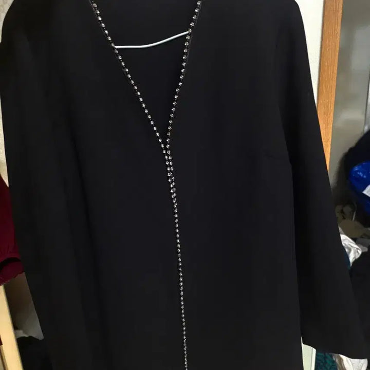 [BUNJANG] Sandro Cubic Embellished Dress / 산드로 정품 큐빅원피스
