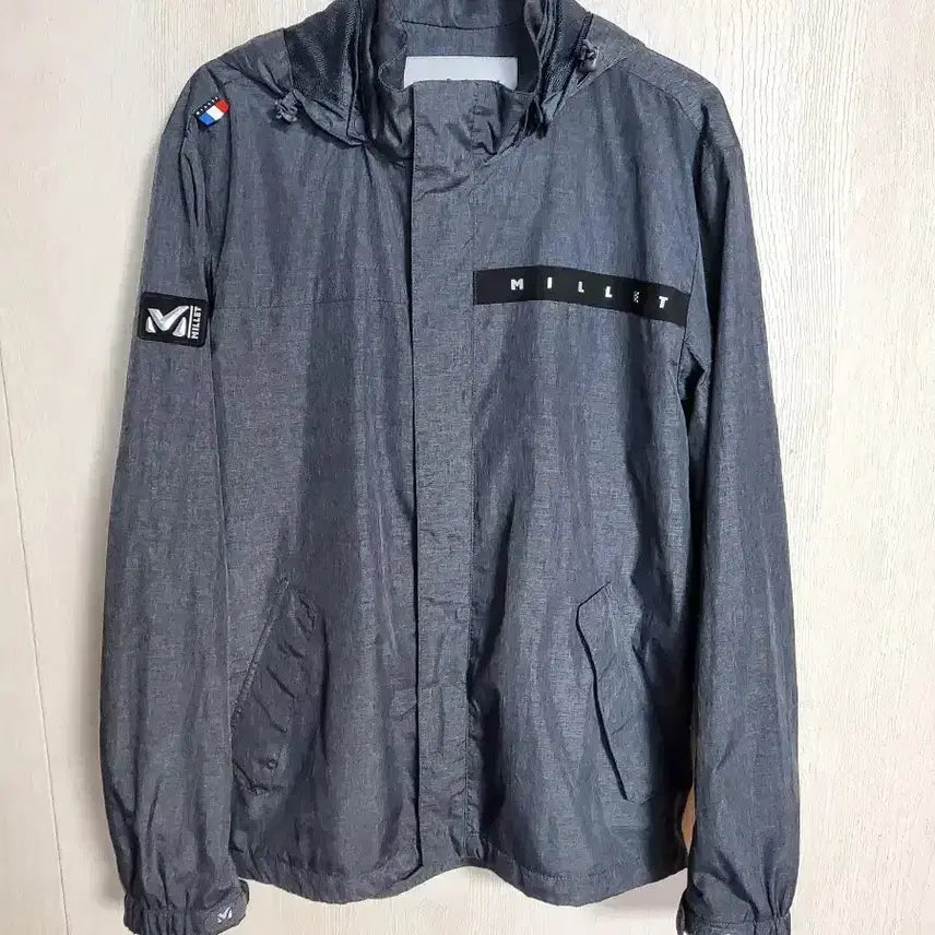 [BUNJANG] Millet Windbreaker Jacket Grey 100 / 밀레 바람막이 자켓 그레이 100