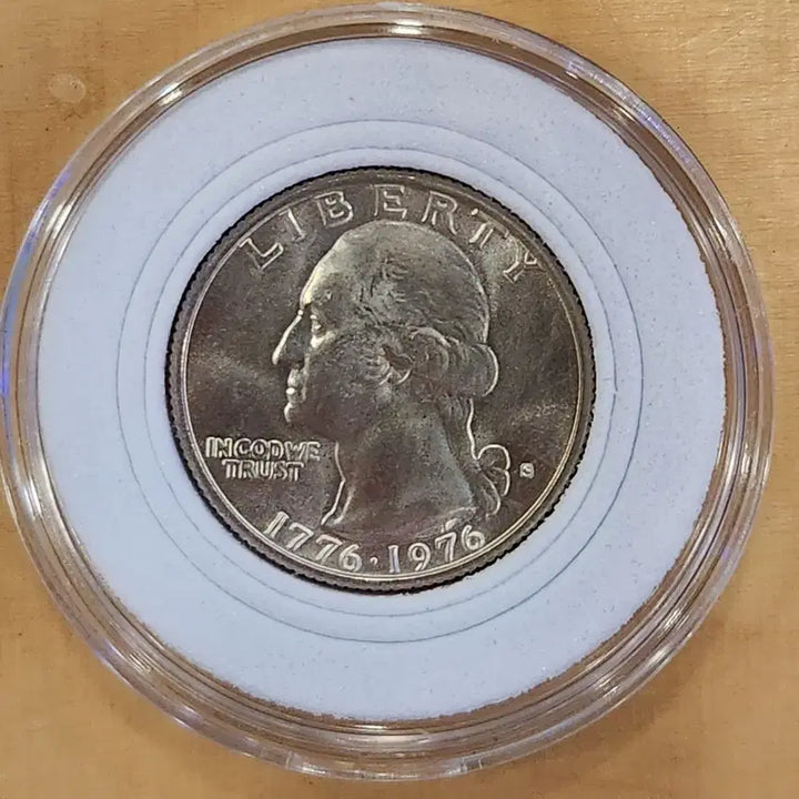 [BUNJANG] 1776-1976 US Bicentennial Quarter Dollar Silver Coin / 미국 쿼터 달러 기념 은화 1776-1976